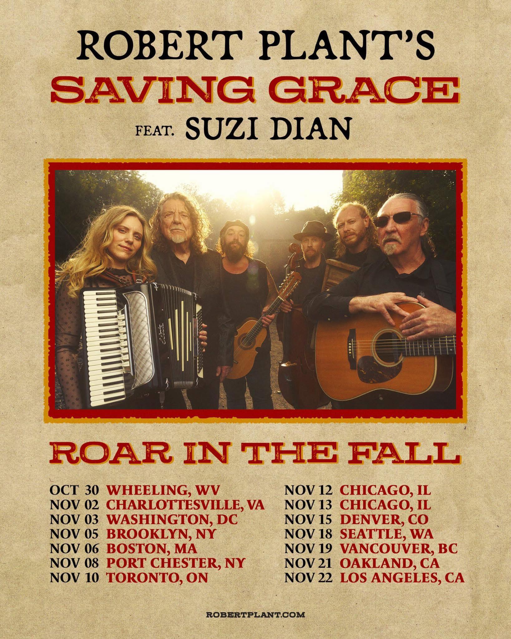 Suzi Dian. Roar in the Fall Tour Poster 2025